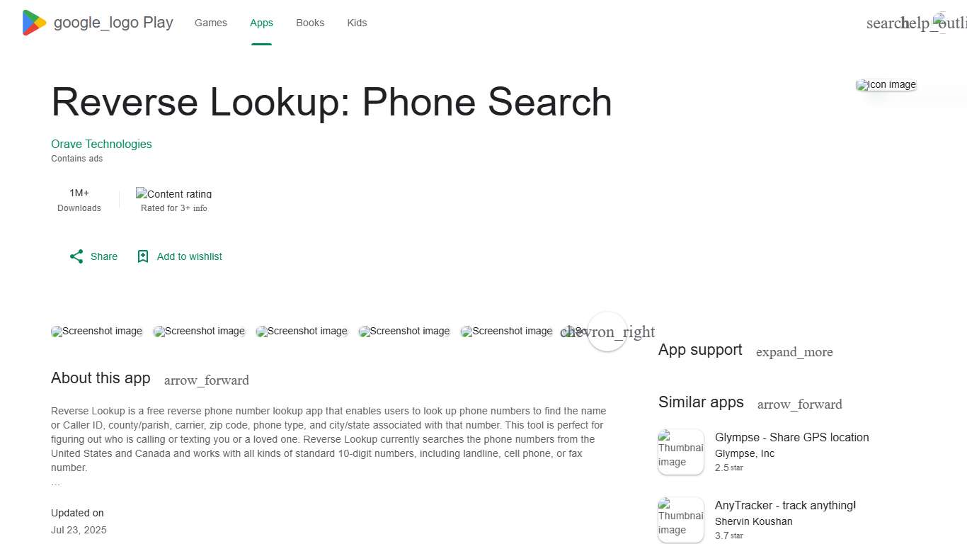 Reverse Lookup: Phone Search - Apps on Google Play